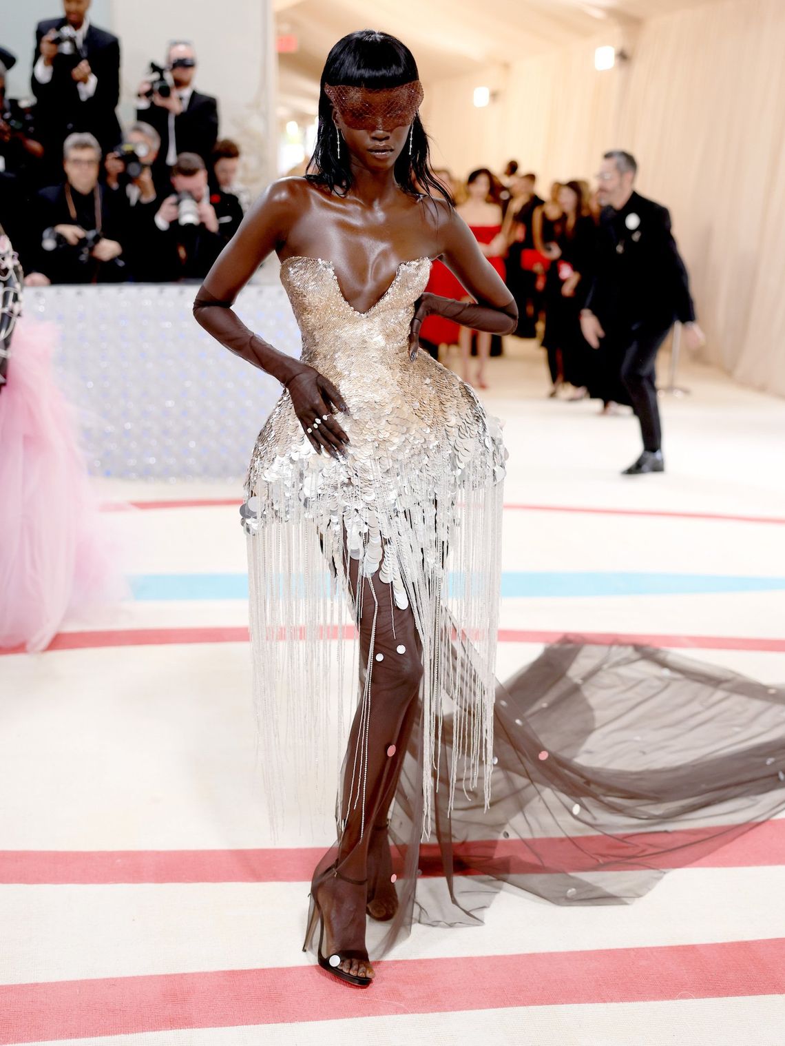 Anok Yai at Met Gala