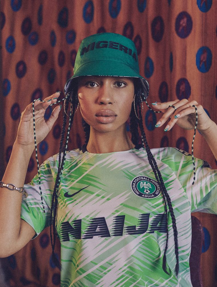 Nike Nigeria Naija Shirt Home 2020 Women - White