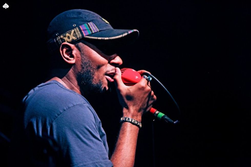 Yasiin Bey(Formely known as Mos Def) performs at The Howard Theater in  Washington, DC