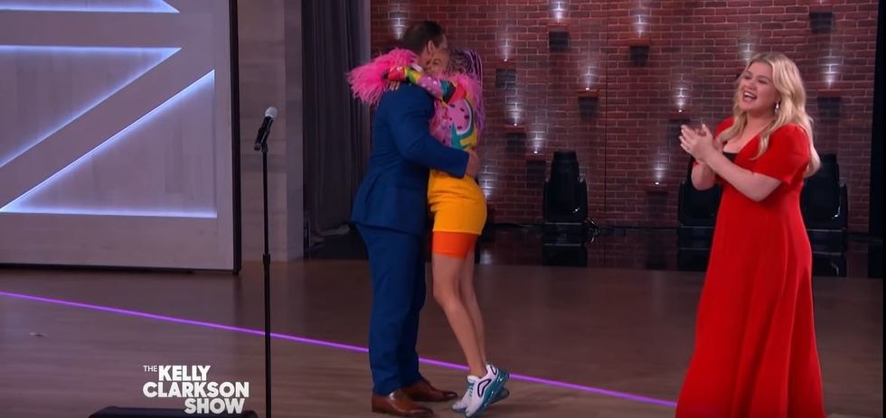 Watch John Cena Surprise Sho Madjozi During a Performance on the 'Kelly Clarkson Show' - Okayplayer