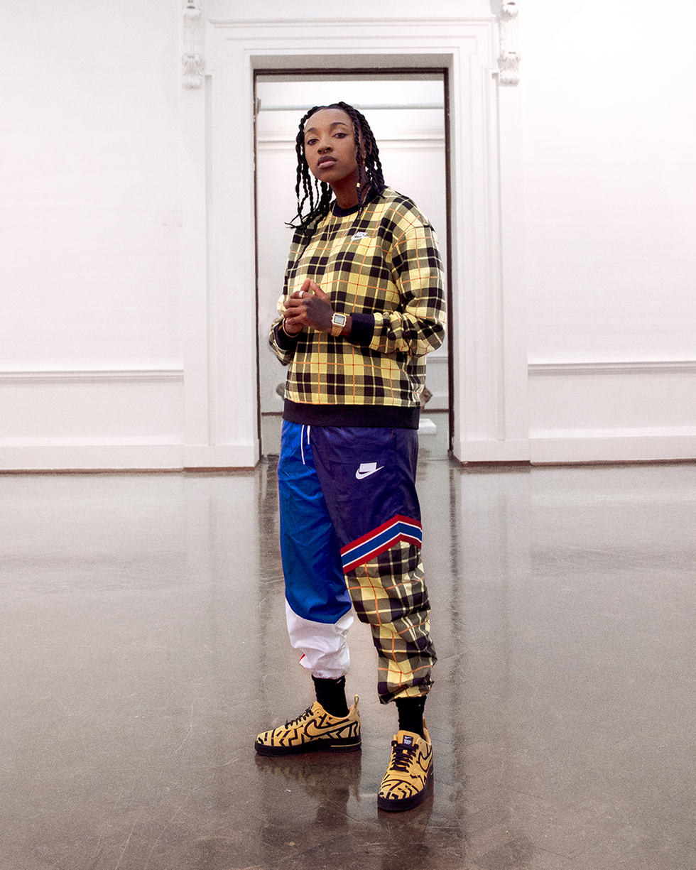 Karabo Poppy does her magic on the Nike Air Force 1 : Nike By You -  YOMZANSI. Documenting THE CULTURE
